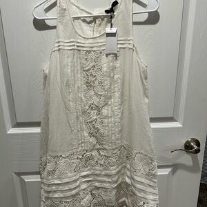 Sanctuary White Lace Dress
